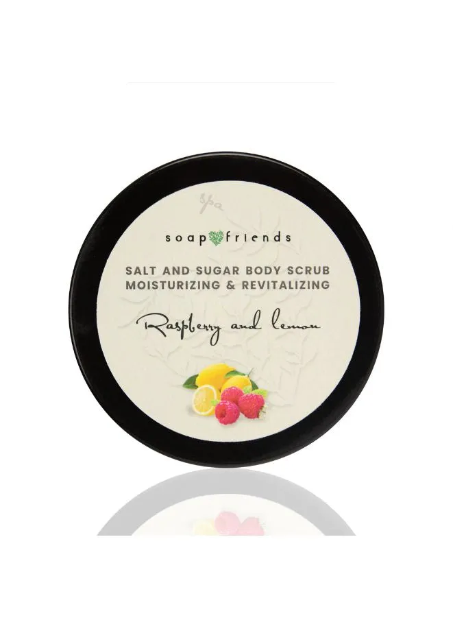 Soap&Friends Raspberry and Lemon Scrub, 200ml