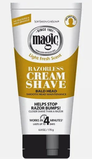 SoftSheen-Carson Razorless Shaving Cream Hair Removal Cream No Razor Needed 6oz