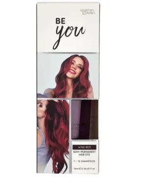 Splashes And Spills Be You Wine Red Semi Permanent Hair Dye