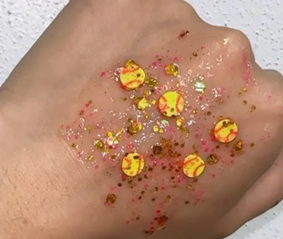Sports Hair/Body Glitter Gel