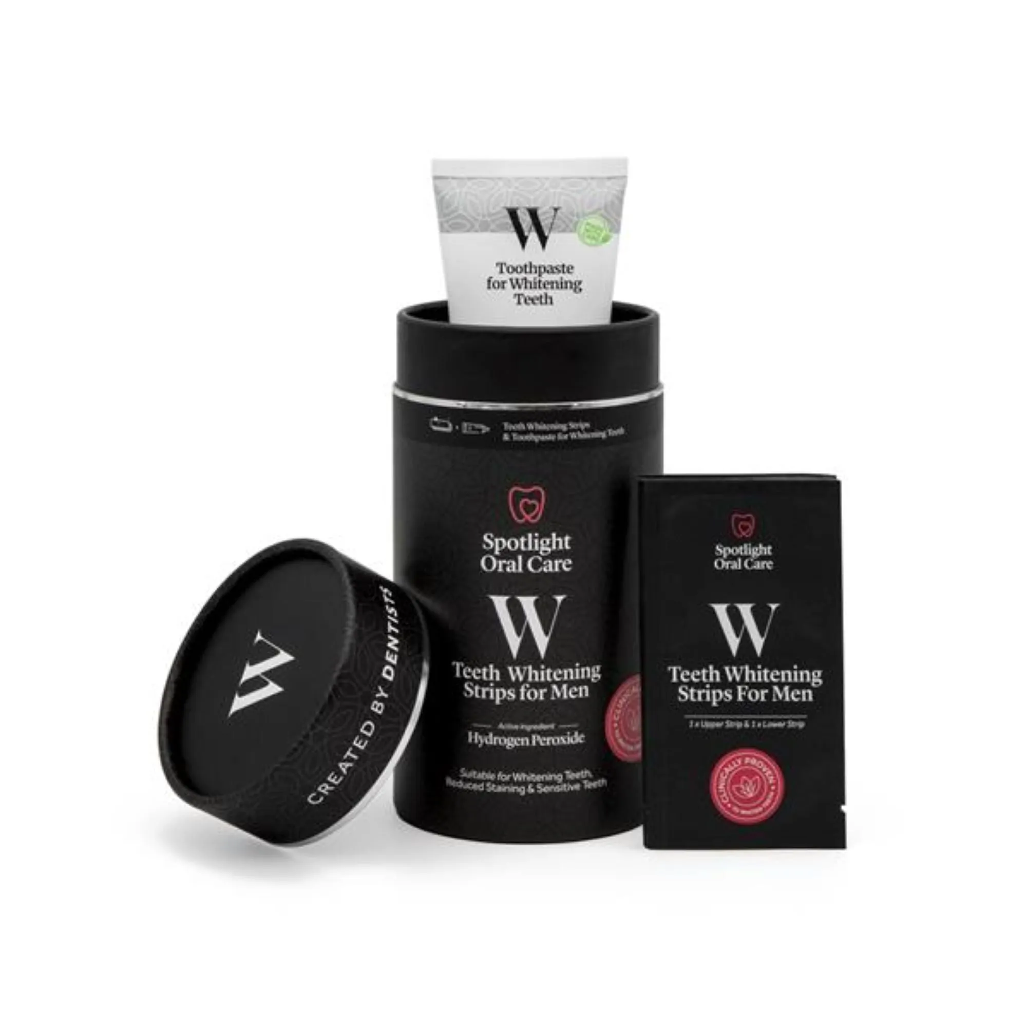 Spotlight Oral Care Men's Teeth Whitening Strips