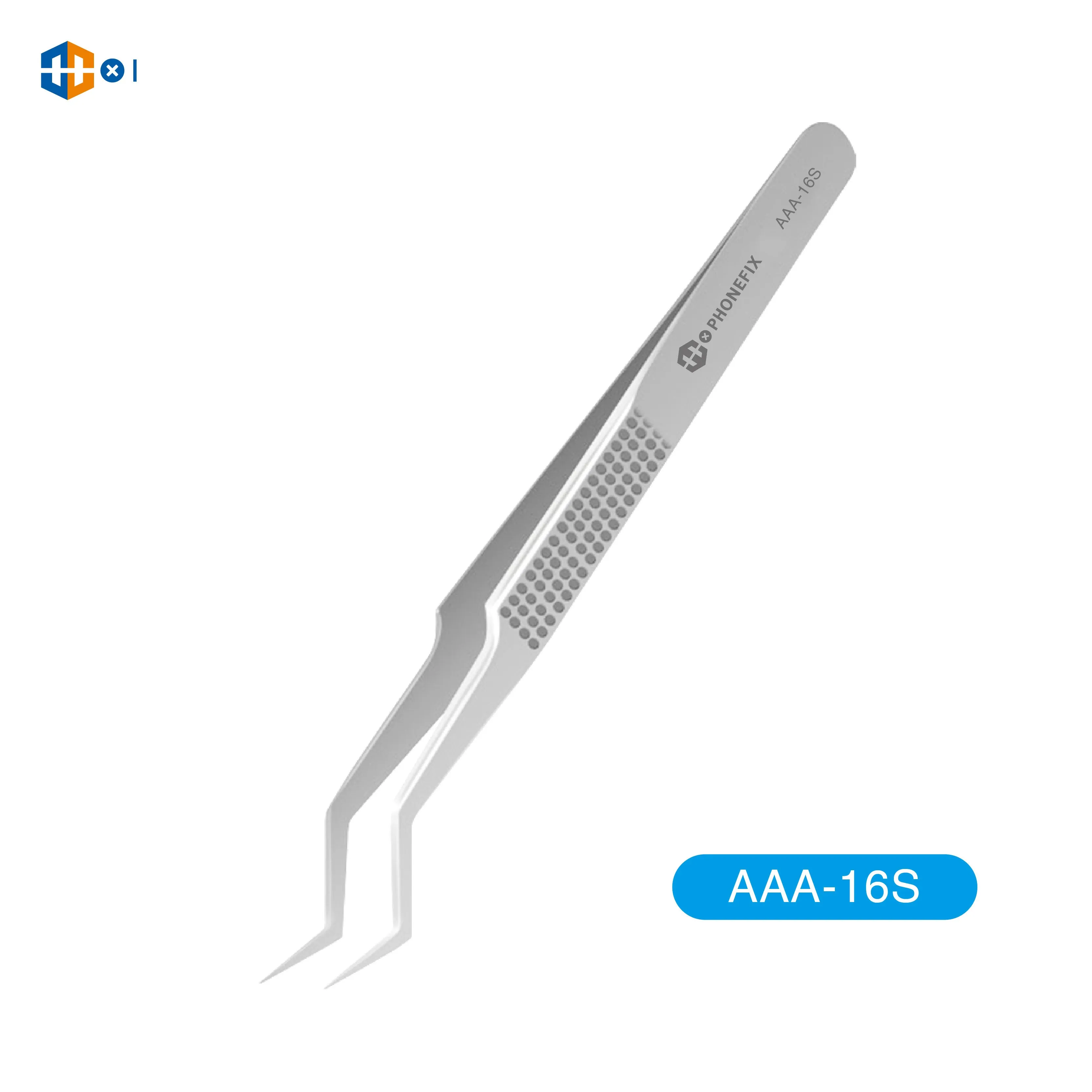 Stainless Steel Anti-Static Tweezers Precision Pointed Tweezers Tool