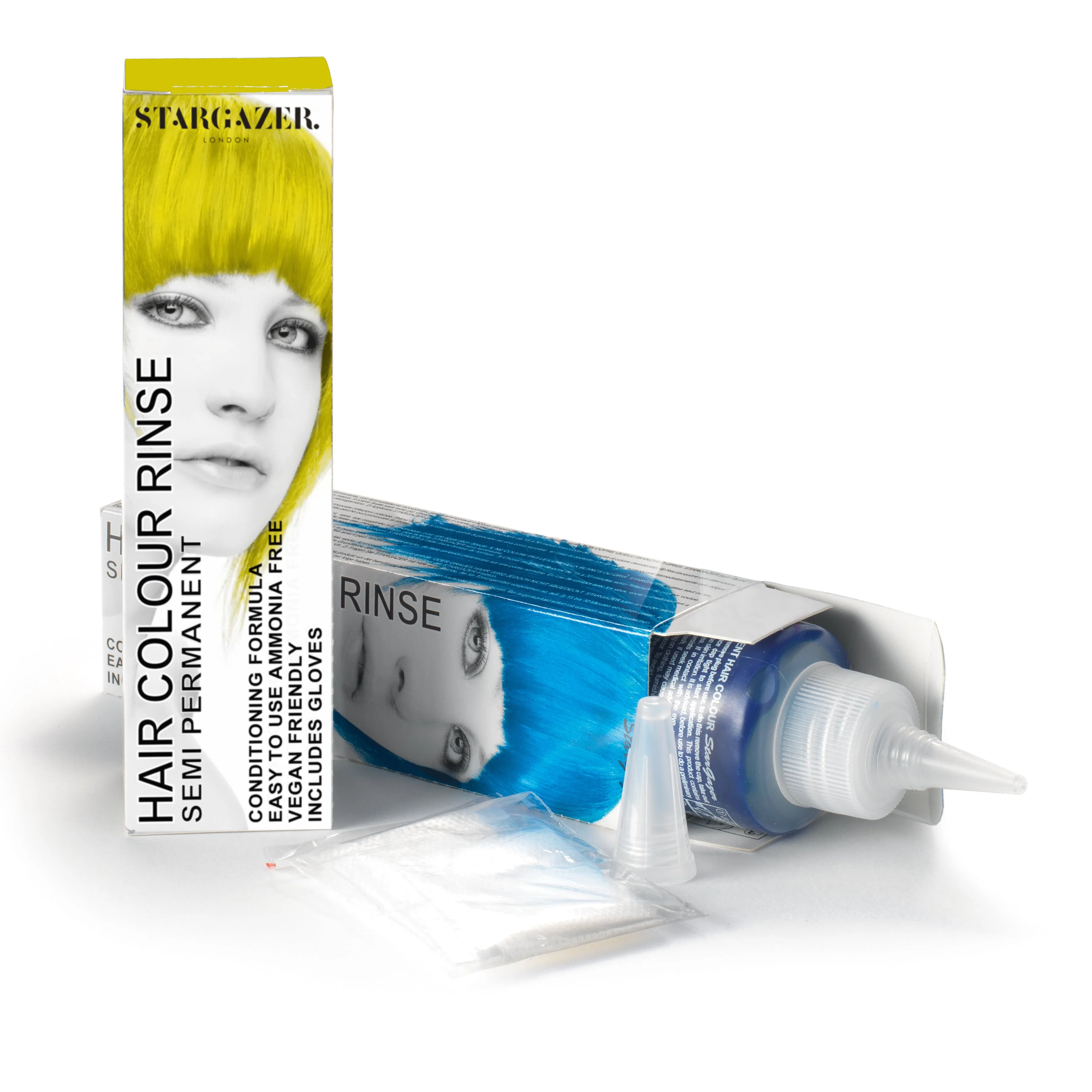 Stargazer Vegan Semi-Permanent Hair Color, Cruelty Free & Ammonia Free Conditioning Super Vibrant Long Lasting Hair Dye Made In The UK. Same Great Formula Since 1984, Includes Disposable Gloves For Application, 2.37 fl. oz. 2