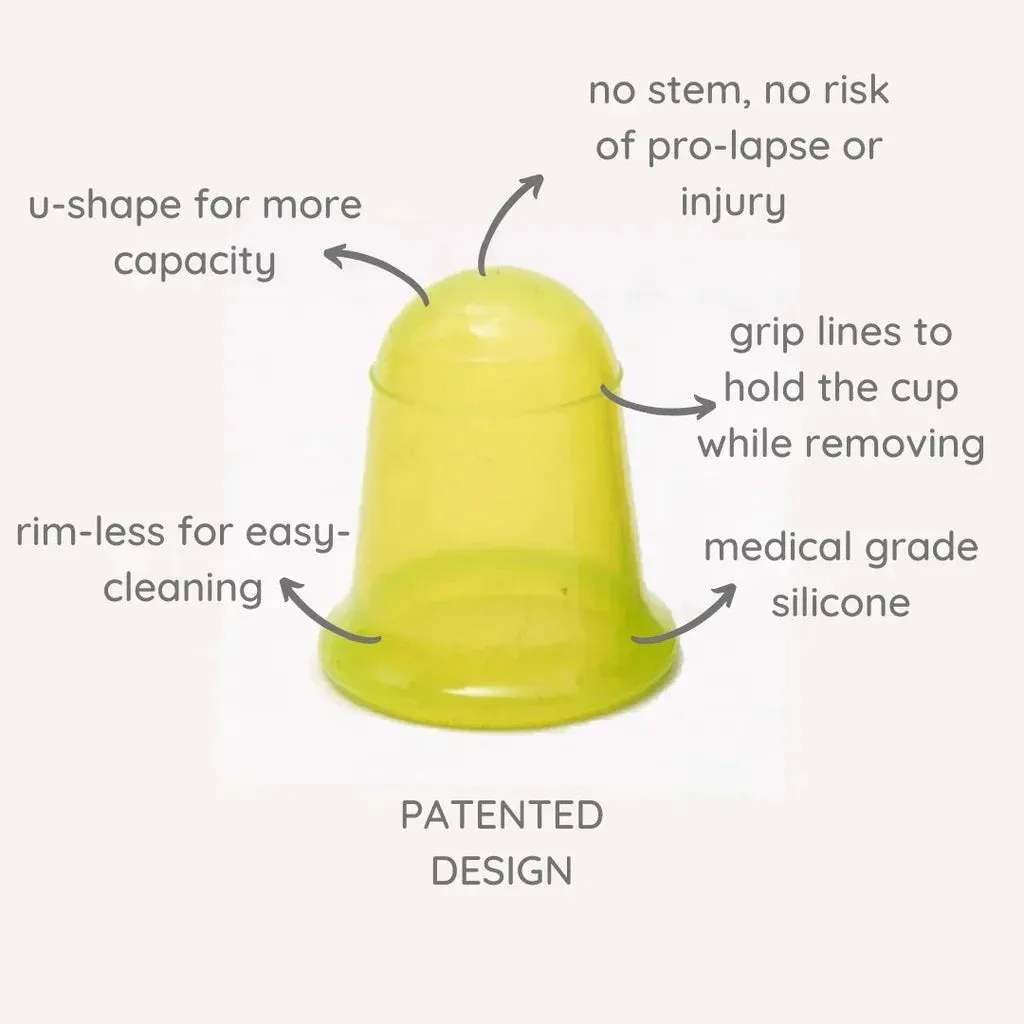 Stonesoup Menstrual Cup Mom and Daughter Combo- Blue and Green Cup