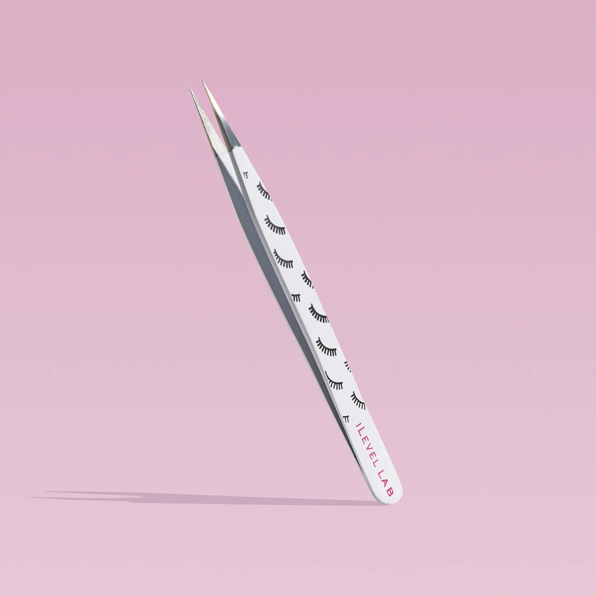 STRAIGHT LASH TWEEZERS  - LASH PRINT