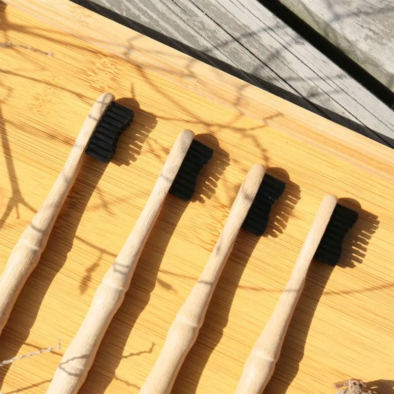 Stylish Nature Soft Bristle Bamboo Toothbrush for Adults