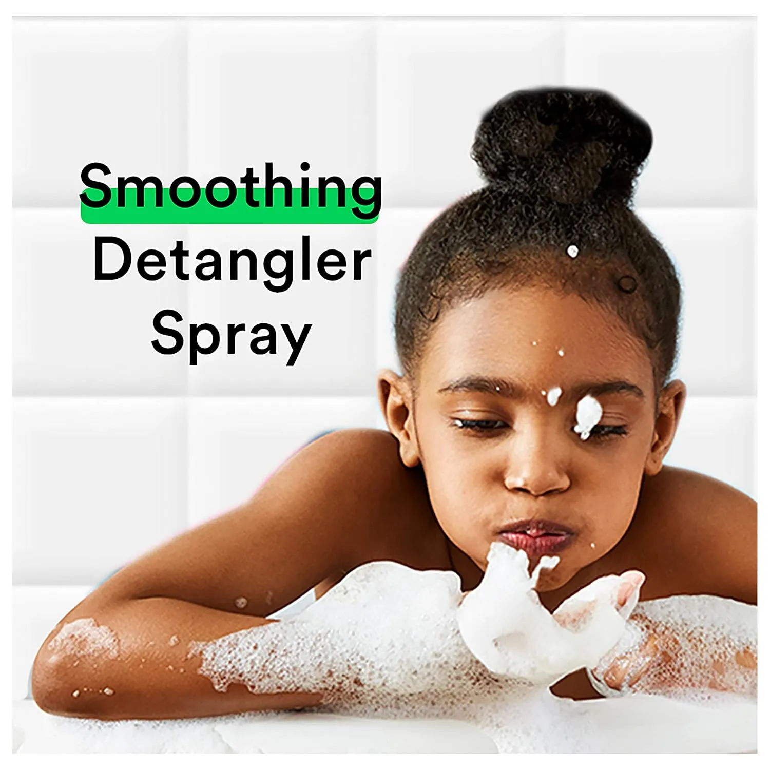 SUAVE kids detangler spray silly apple سبريه الشعر بالتفاح للاطفال من سواف