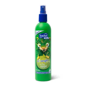 SUAVE kids detangler spray silly apple سبريه الشعر بالتفاح للاطفال من سواف