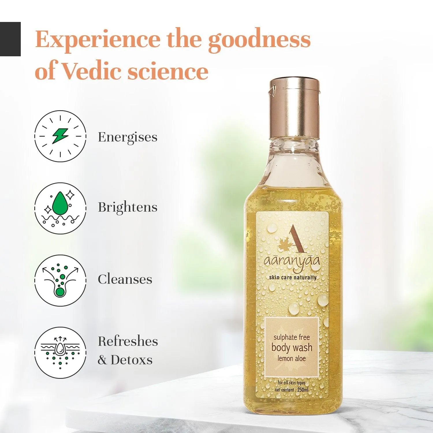 Sulphate Free Body Wash Lemon Aloe