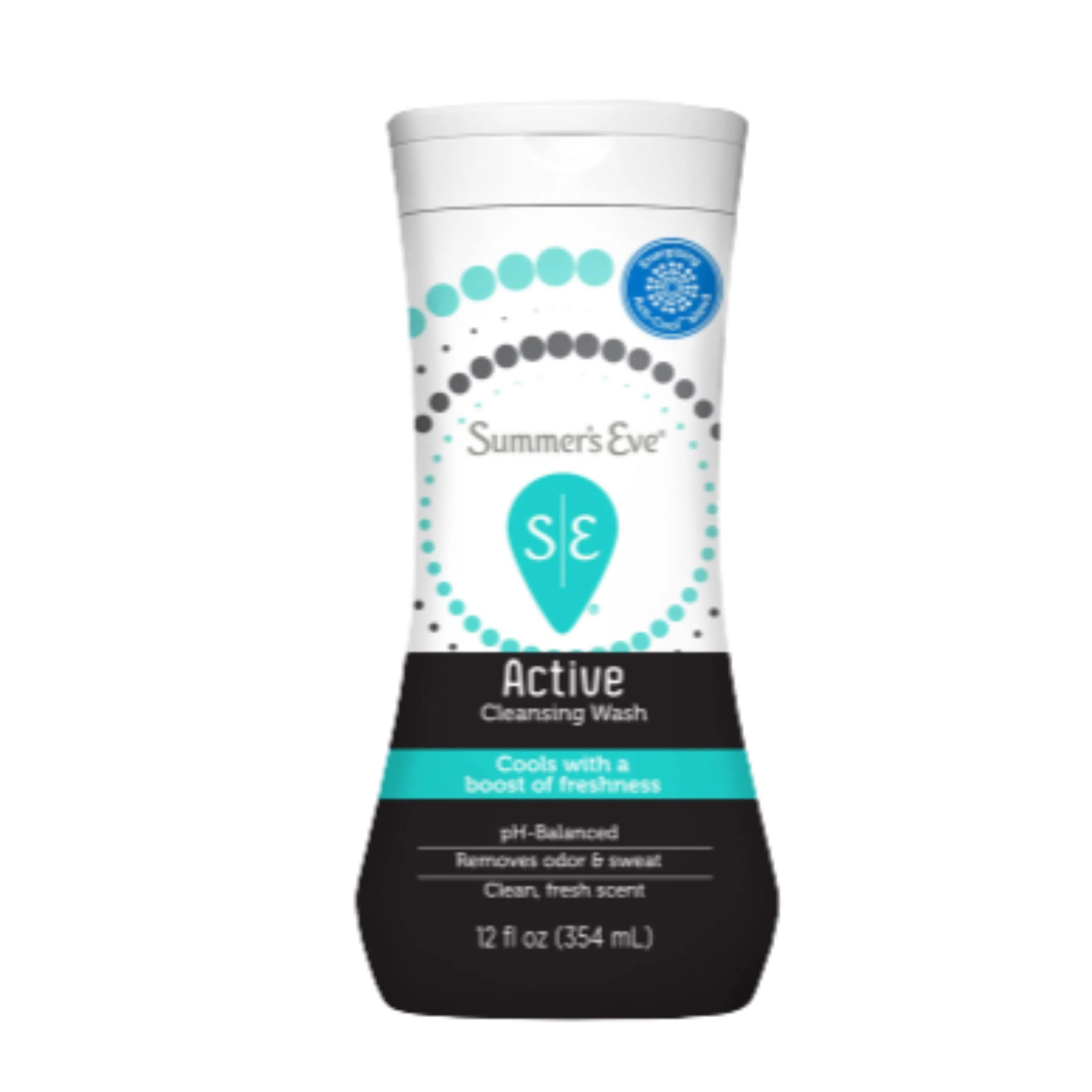 Summer's eve Active cleansing wash cools with  boost of freshness