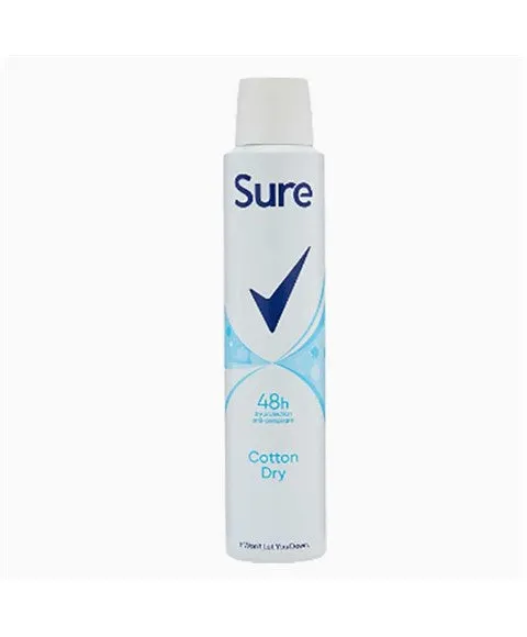 Sure  Cotton Dry 48H Anti Perspirant Spray