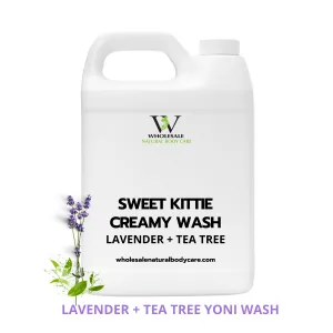 Sweet Kittie Yoni Wash Lavender & Tea Tree Feminine Wash (Creamy)