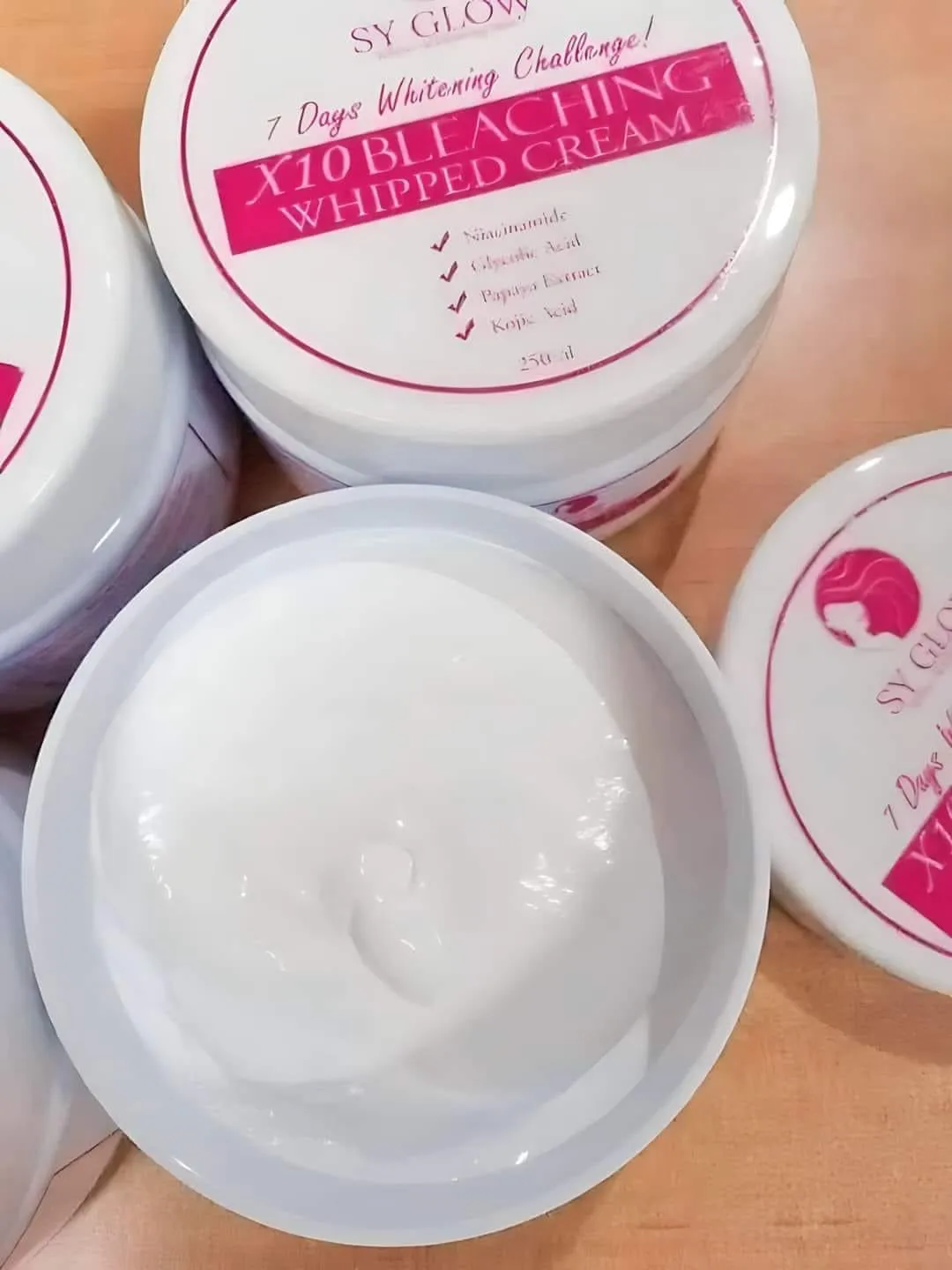 SY GLOW - X10 Bleaching Whipped Cream 250 ML