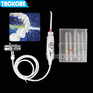 Tackore Faucet Oral Irrigator Water Dental Flosser  Toothbrush Irrigation SPA Teeth Cleaning Switch Jet  Family Water Floss