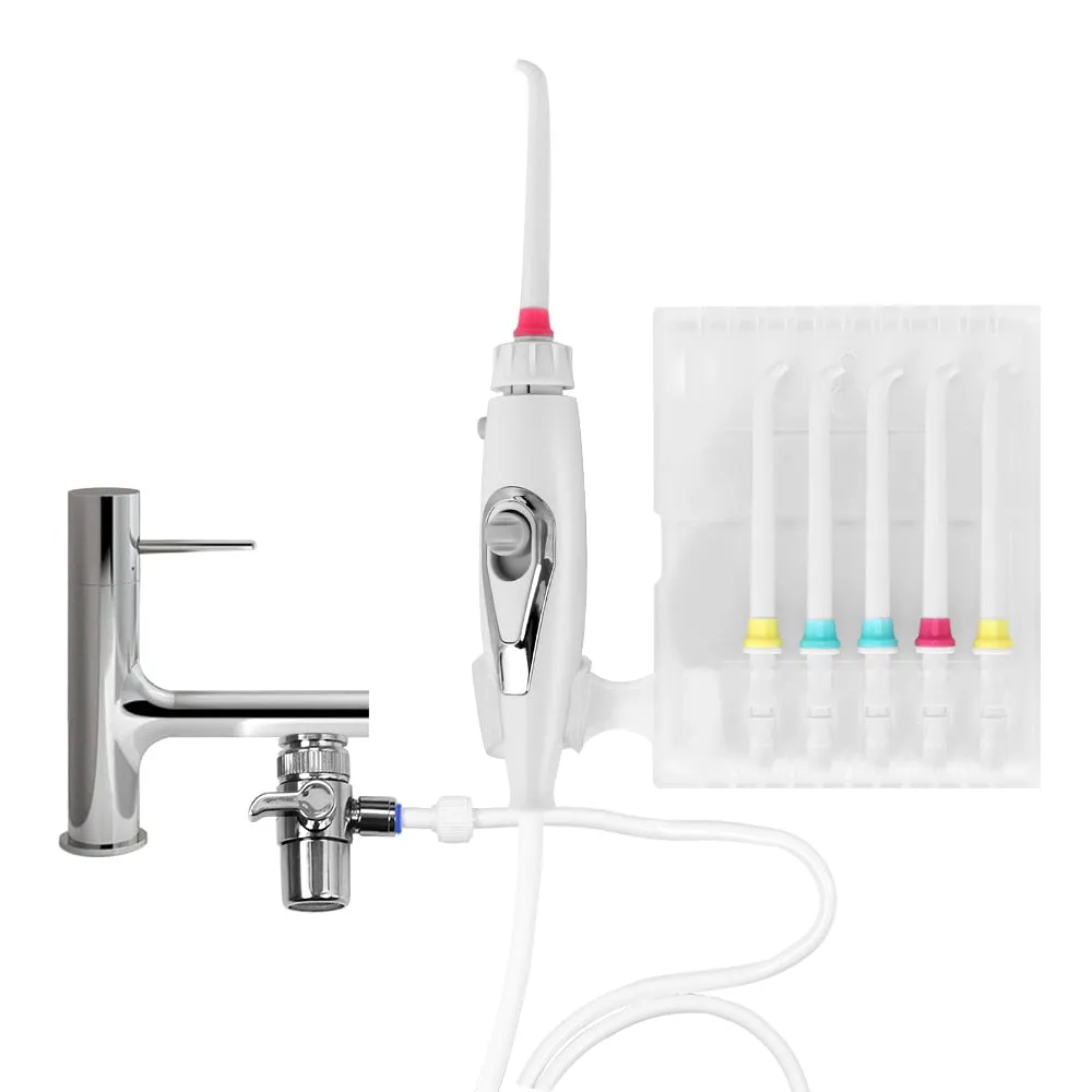 Tackore Faucet Oral Irrigator Water Dental Flosser  Toothbrush Irrigation SPA Teeth Cleaning Switch Jet  Family Water Floss