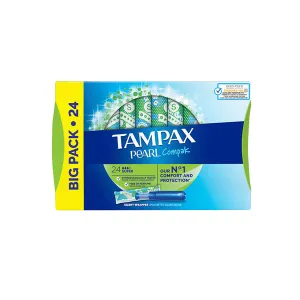 Tampax Pearl Compak Super Absorbency Tampon BIG PACK (24 units)