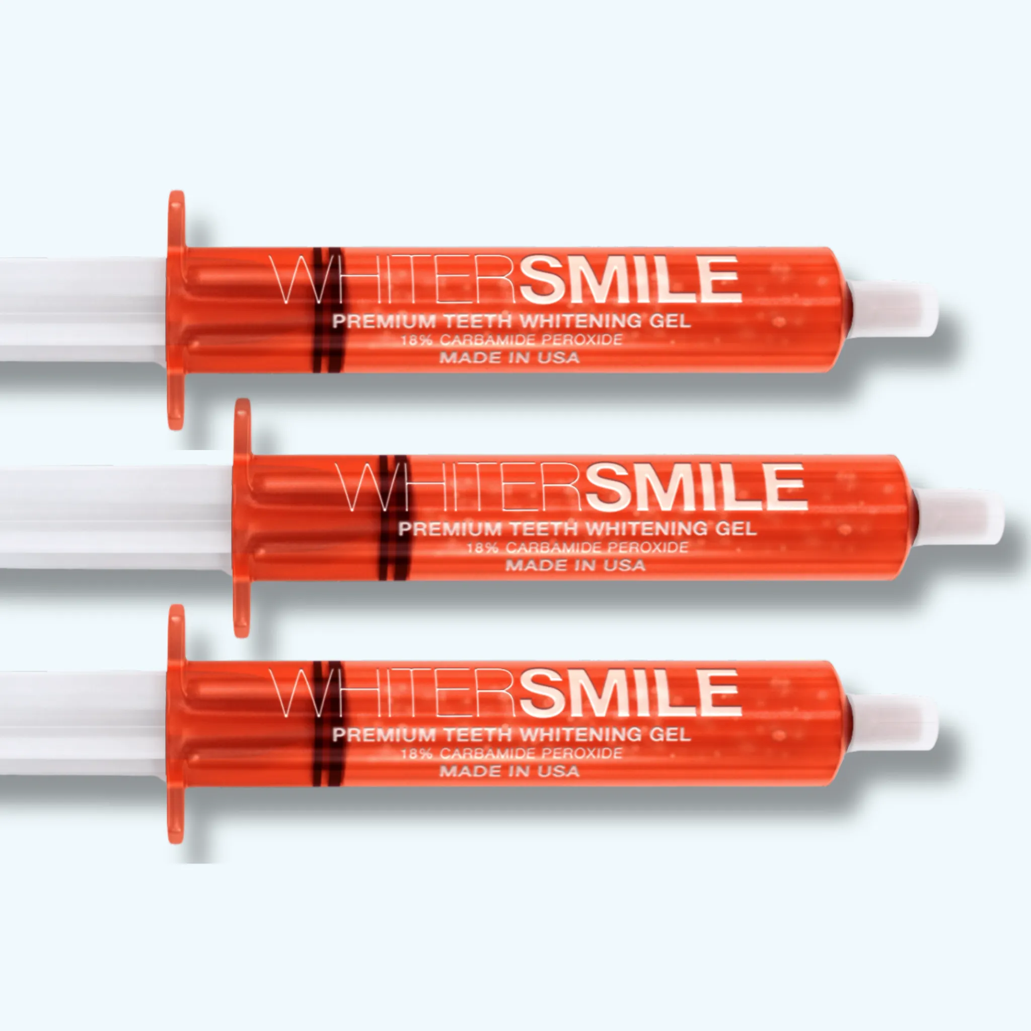 Teeth Whitening Gel (Made In USA) 3 x 10g Bulk Syringes