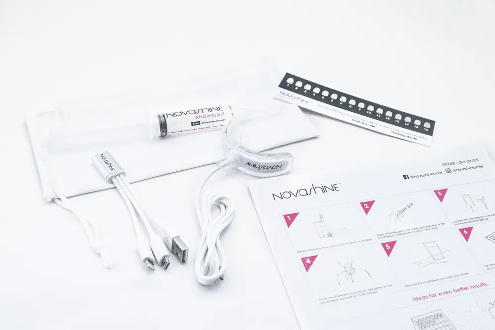 Teeth Whitening Kit, Gel Refill and Pen Bundle