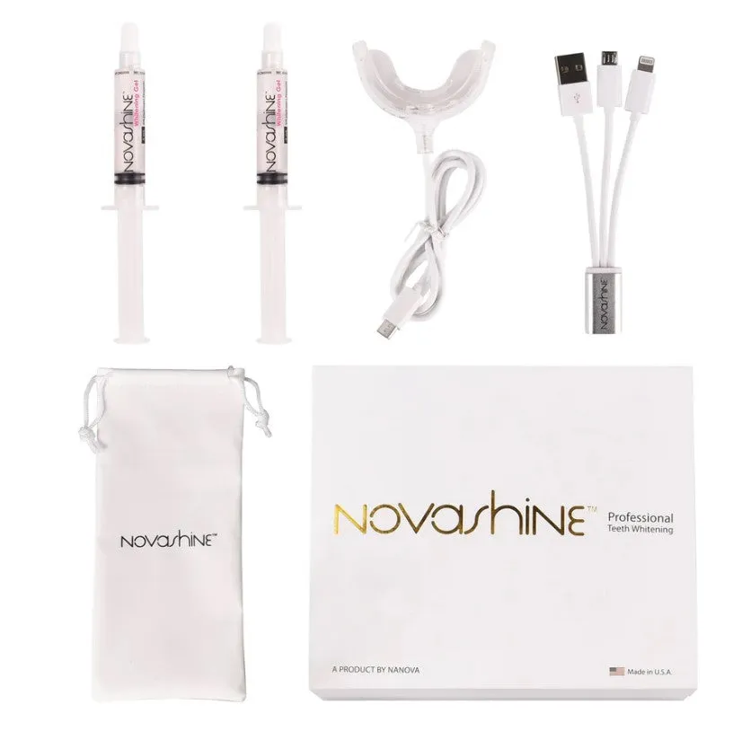 Teeth Whitening Kit, Gel Refill and Pen Bundle