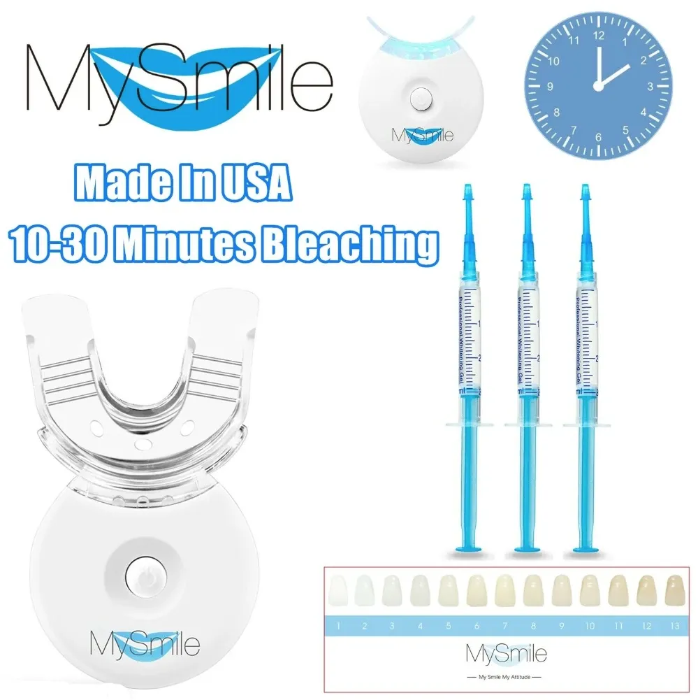 Teeth whitening kit system