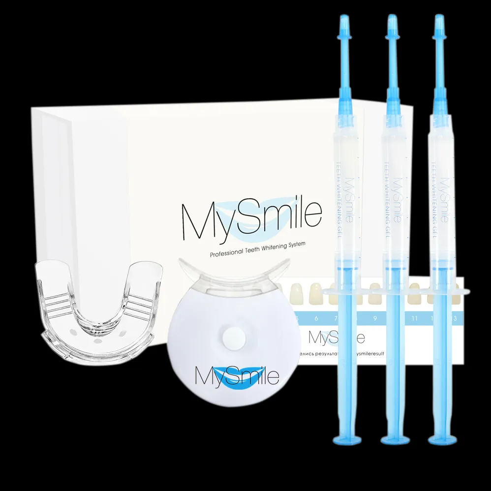 Teeth whitening kit system
