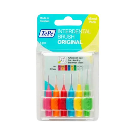 TePe Gap brushes Mix - 0.4mm - 0.8mm