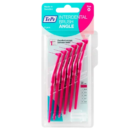 TePe Interdental Brush Angle sz. 0 - 6 pcs