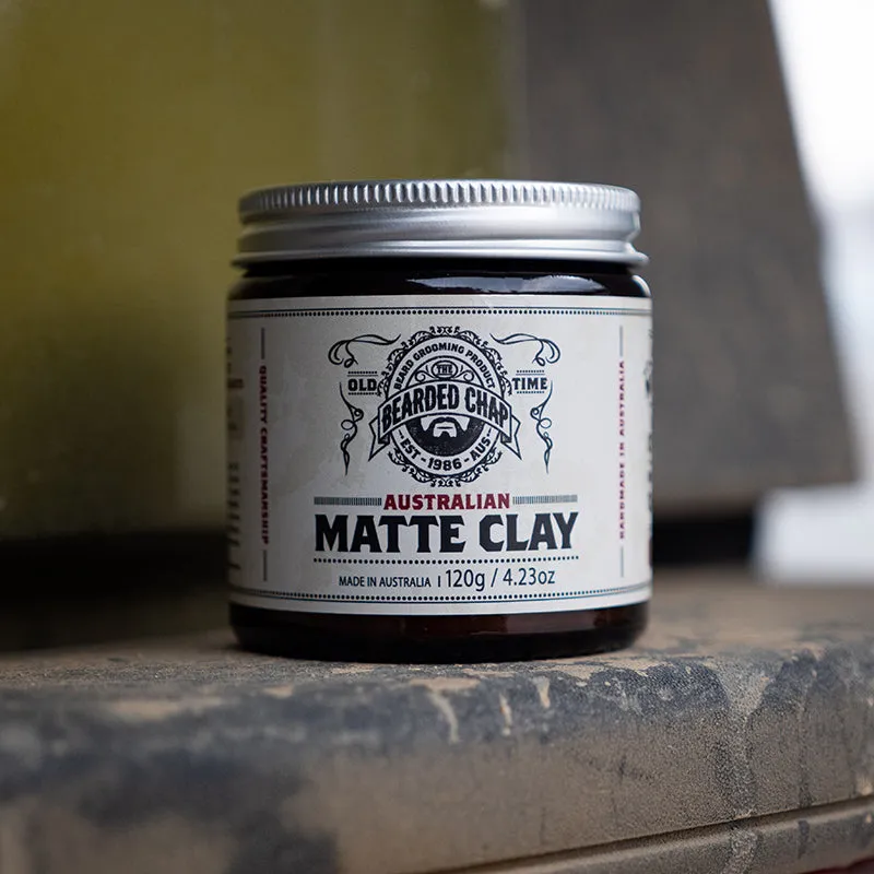 The Bearded Chap - Australian Matte Clay Pomade, 120g