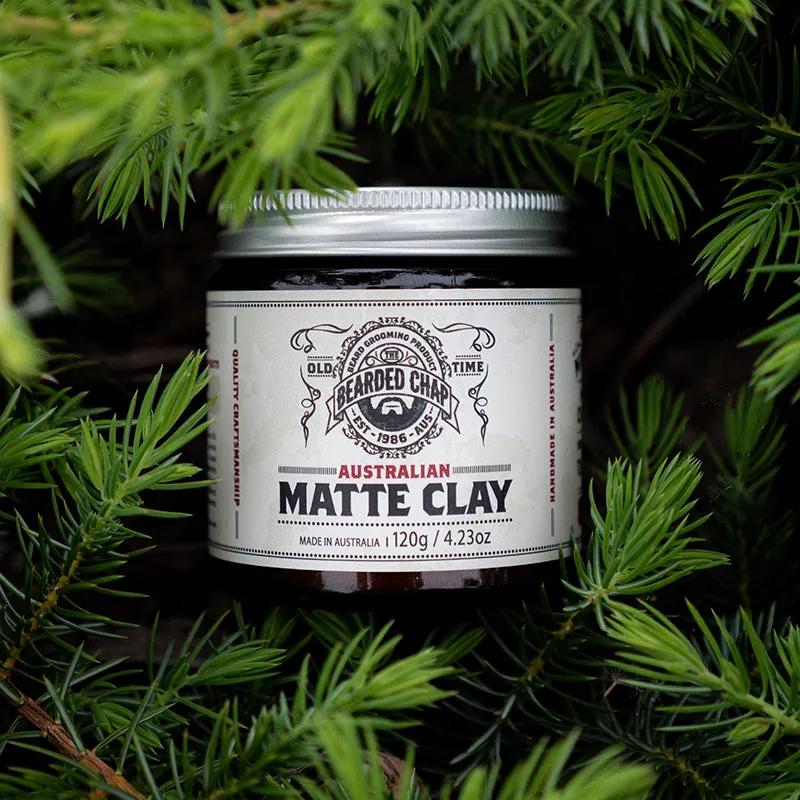The Bearded Chap - Australian Matte Clay Pomade, 120g