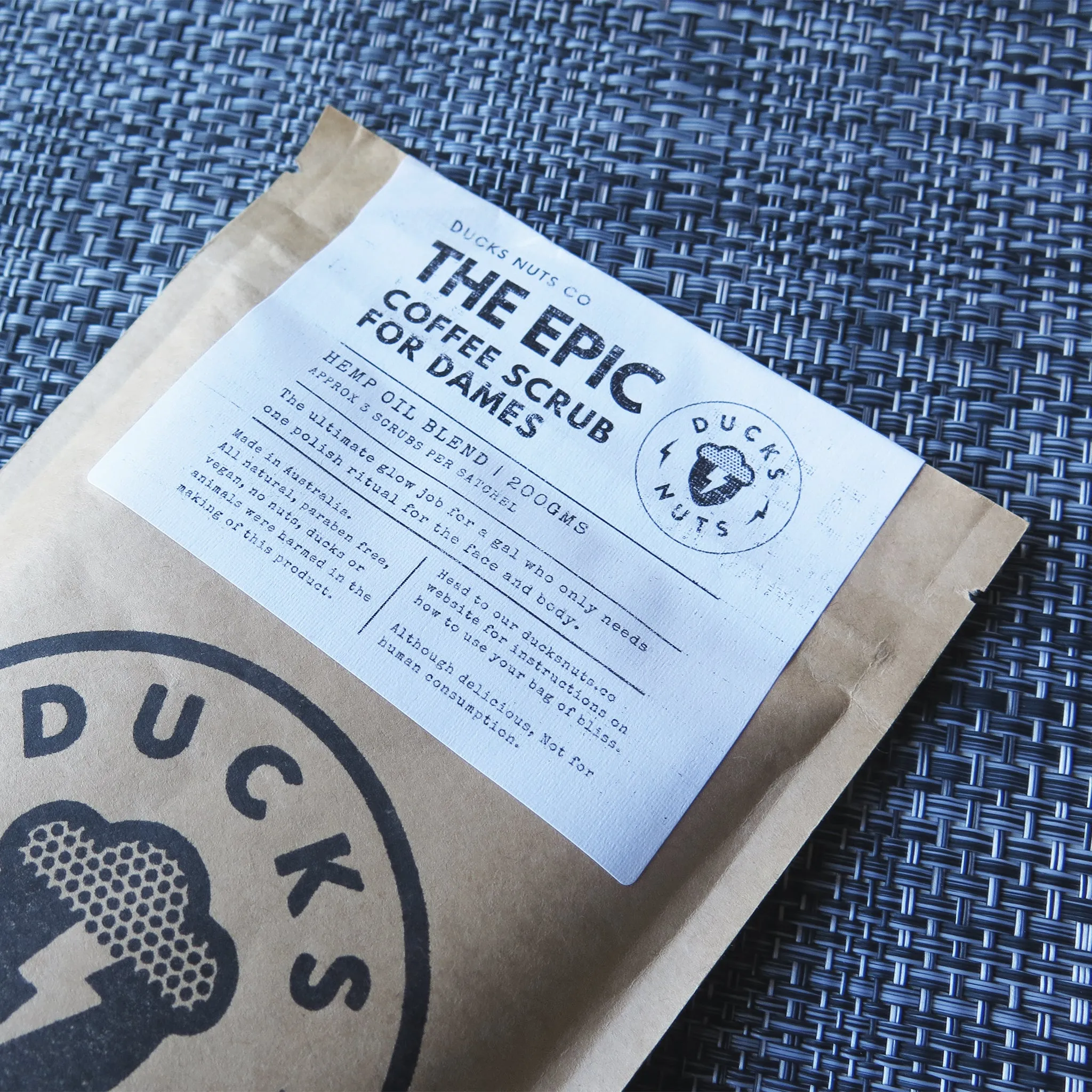 The Epic Coffee Scrub for Dames