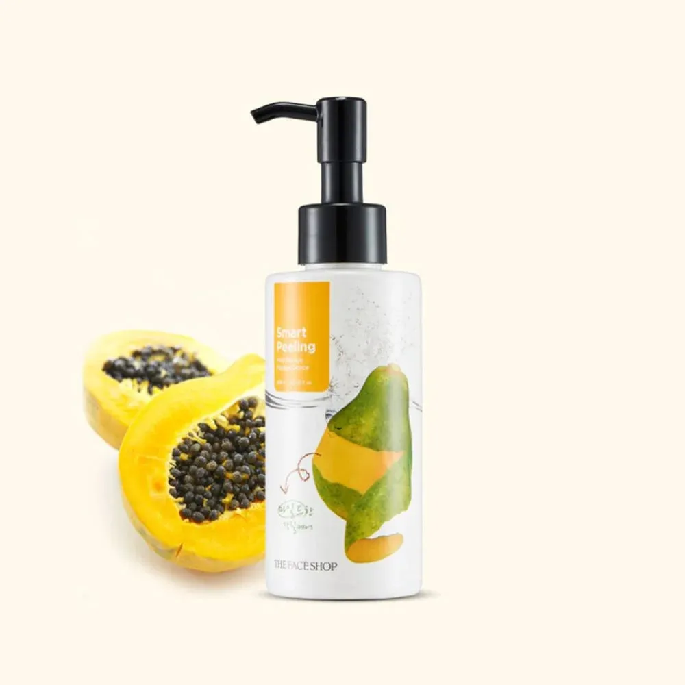 THE FACE SHOP Smart peeling mild papaya جل التقشير للبشرة بالبابايا من ذا فيس شوب