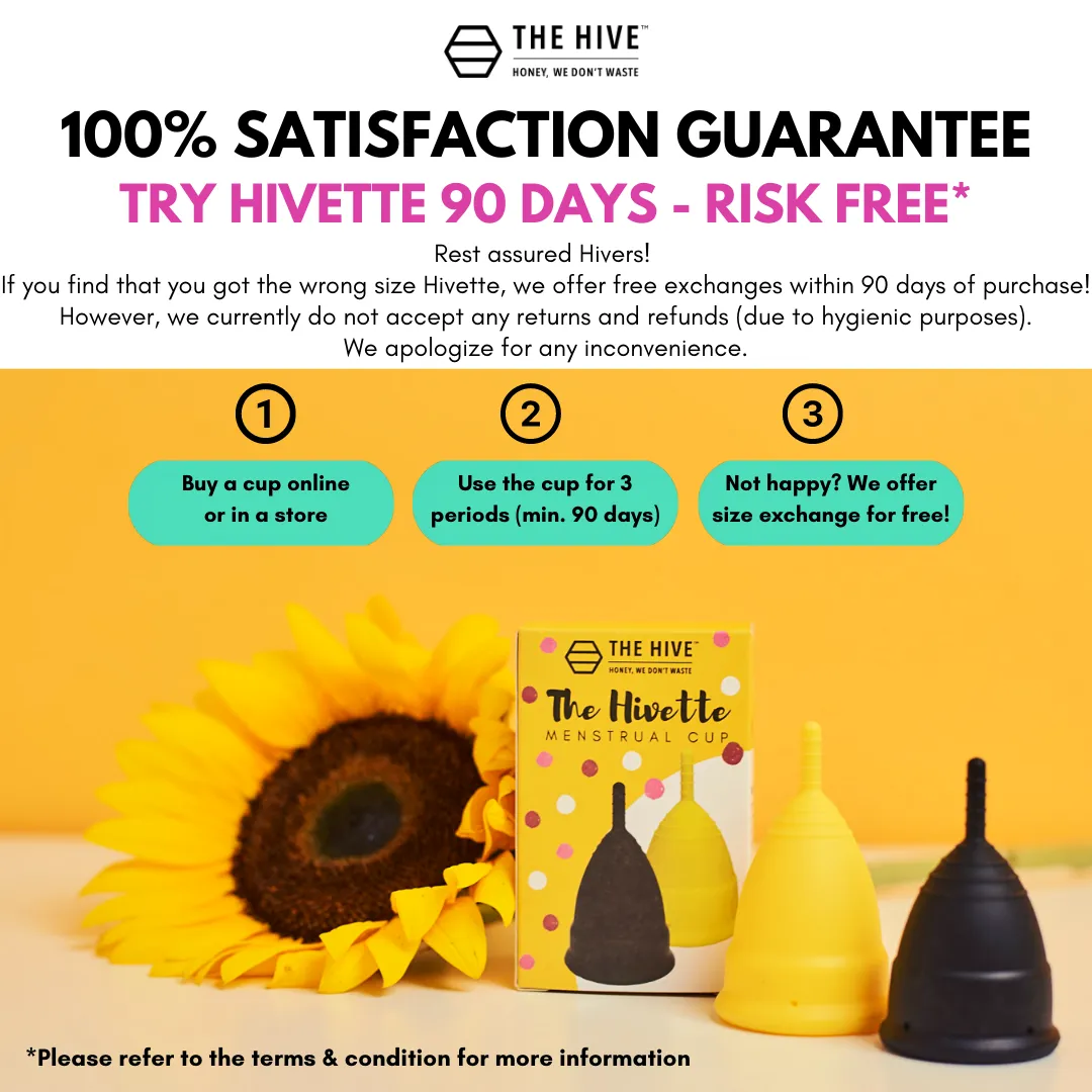 The Hivette Menstrual Cup Malaysia