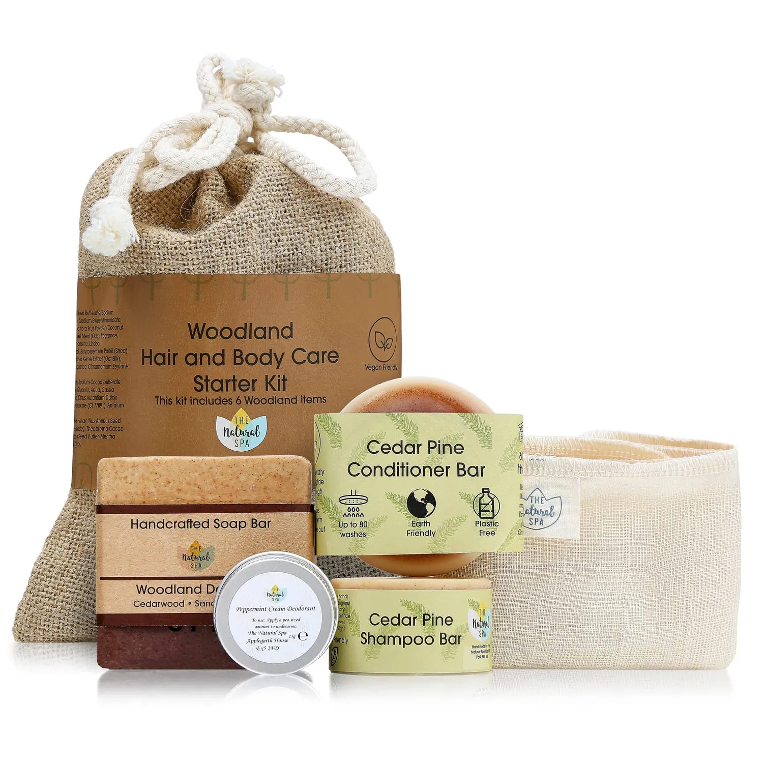 The Natural Spa Hair and Body Wash Starter Kit