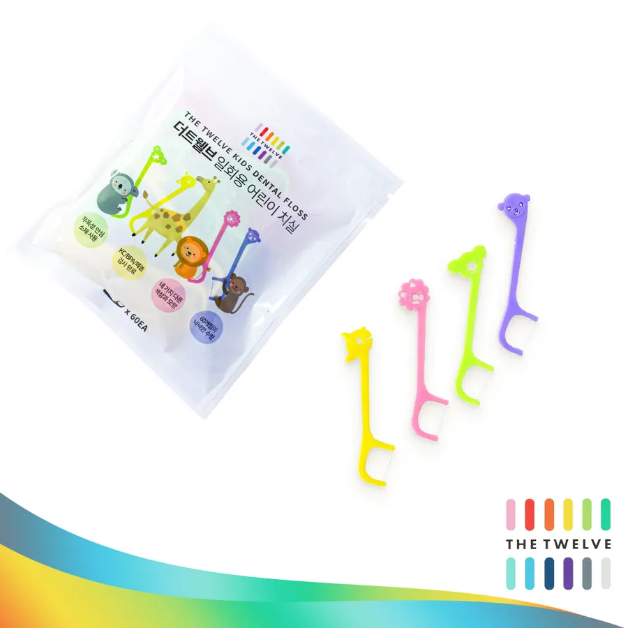 The Twelve Kids Dental Floss (60pcs)