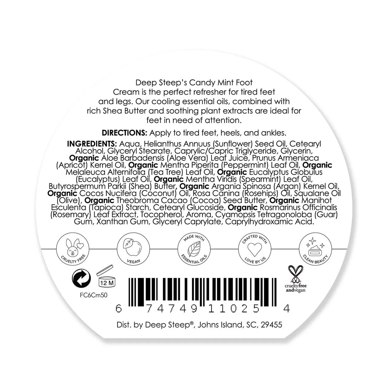 Therapeutic Foot Cream - Candy Mint
