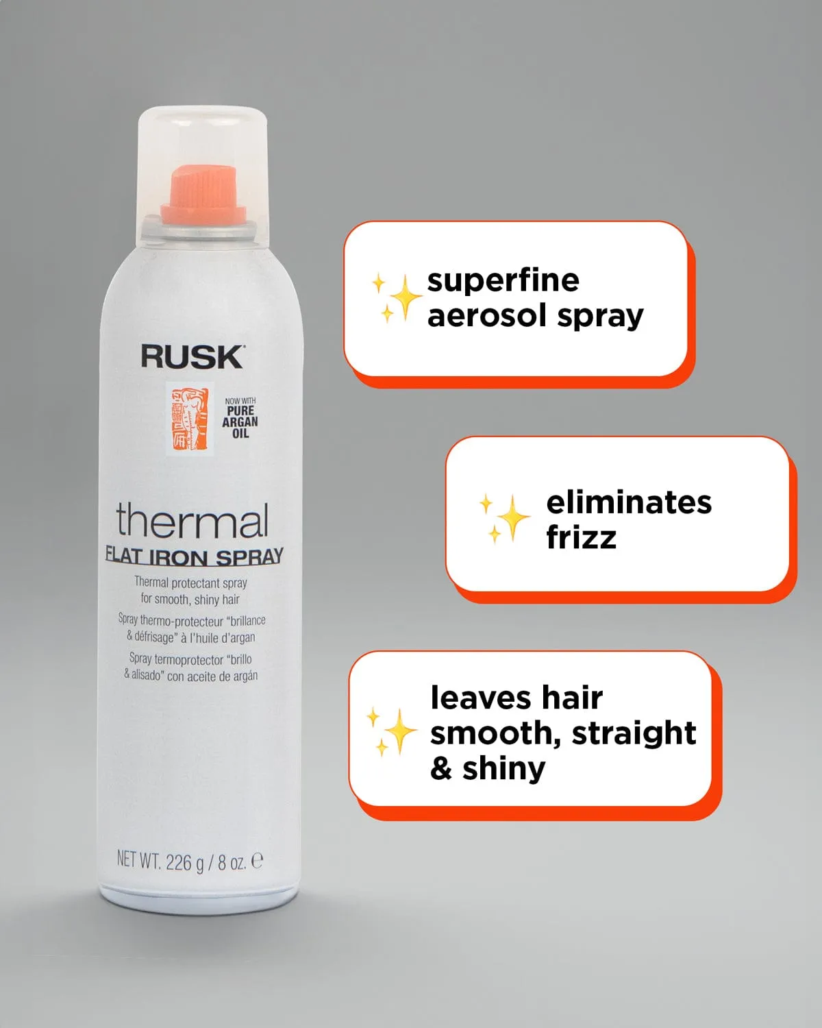 Thermal Flat Iron Spray with Argan Oil