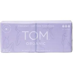 TOM Organic - Organic Cotton Tampons - Super (16 pack)