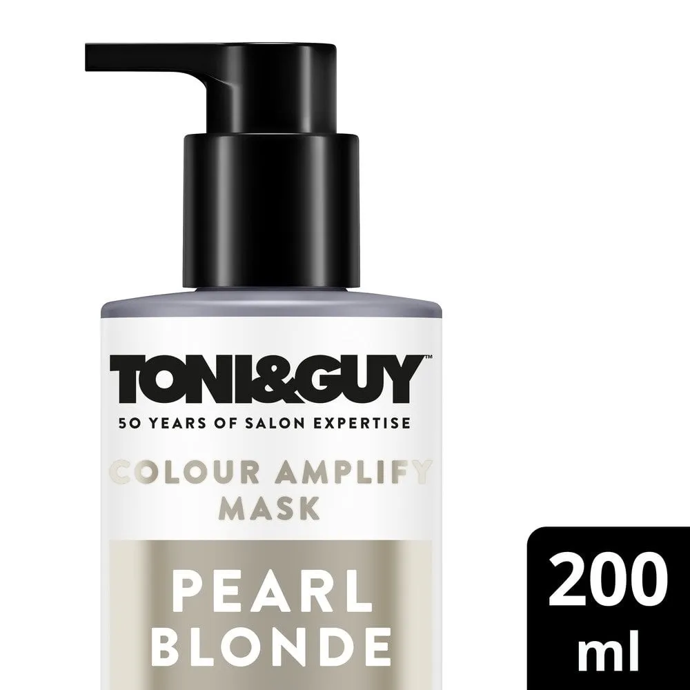 Toni & Guy Temporary Colour Amplify Mask Pearl Blonde 200ml