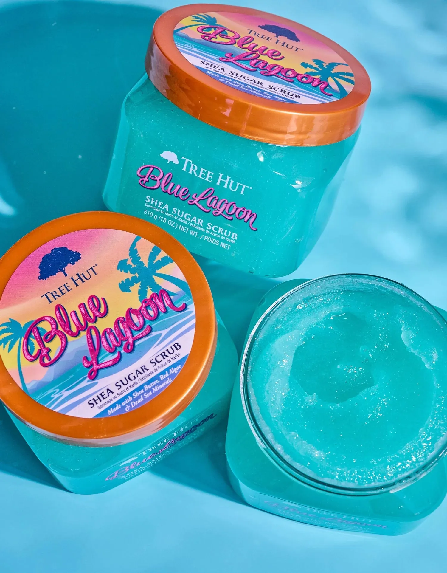 TREE HUT Blue Lagoon Shea Sugar Scrub مقشر الجسم