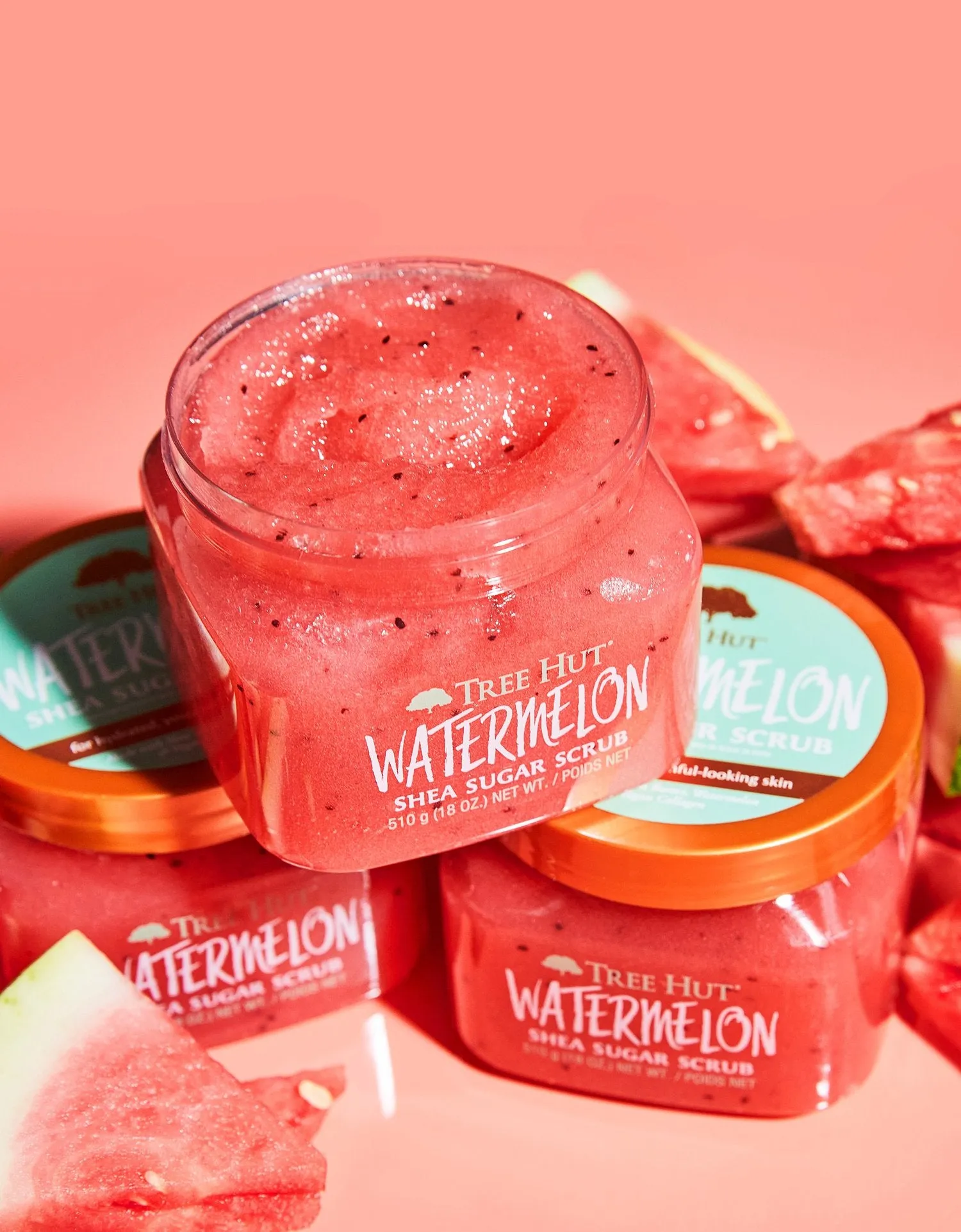 TREE HUT Shea Sugar Scrub Watermelon سكراب الجسم بالبطيخ