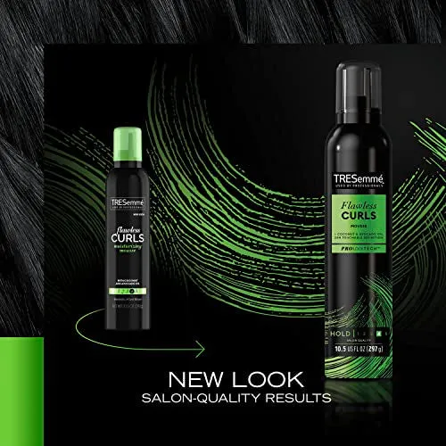 TRESemmé Flawless Curls Pack of 6 Nourishing Mousse With Coconut and Avocado Oil 10.5 oz