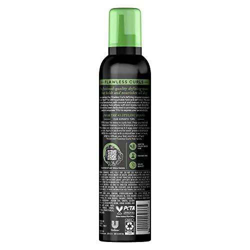 TRESemmé Flawless Curls Pack of 6 Nourishing Mousse With Coconut and Avocado Oil 10.5 oz