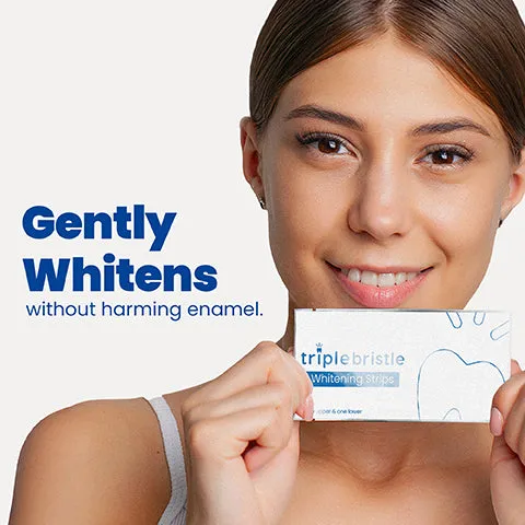 Triple Bristle Teeth Whitening Strips