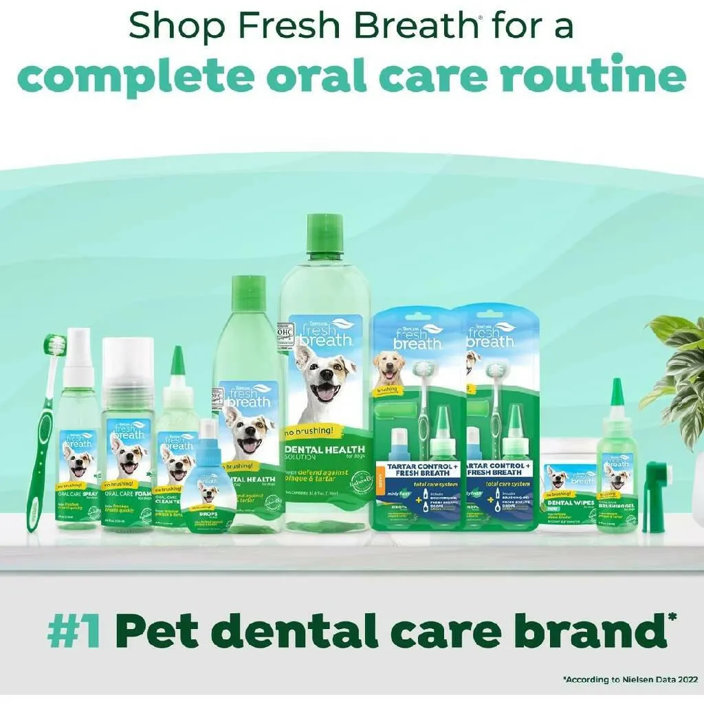 Tropiclean Fresh Breath Toothbrush For Small Dogs