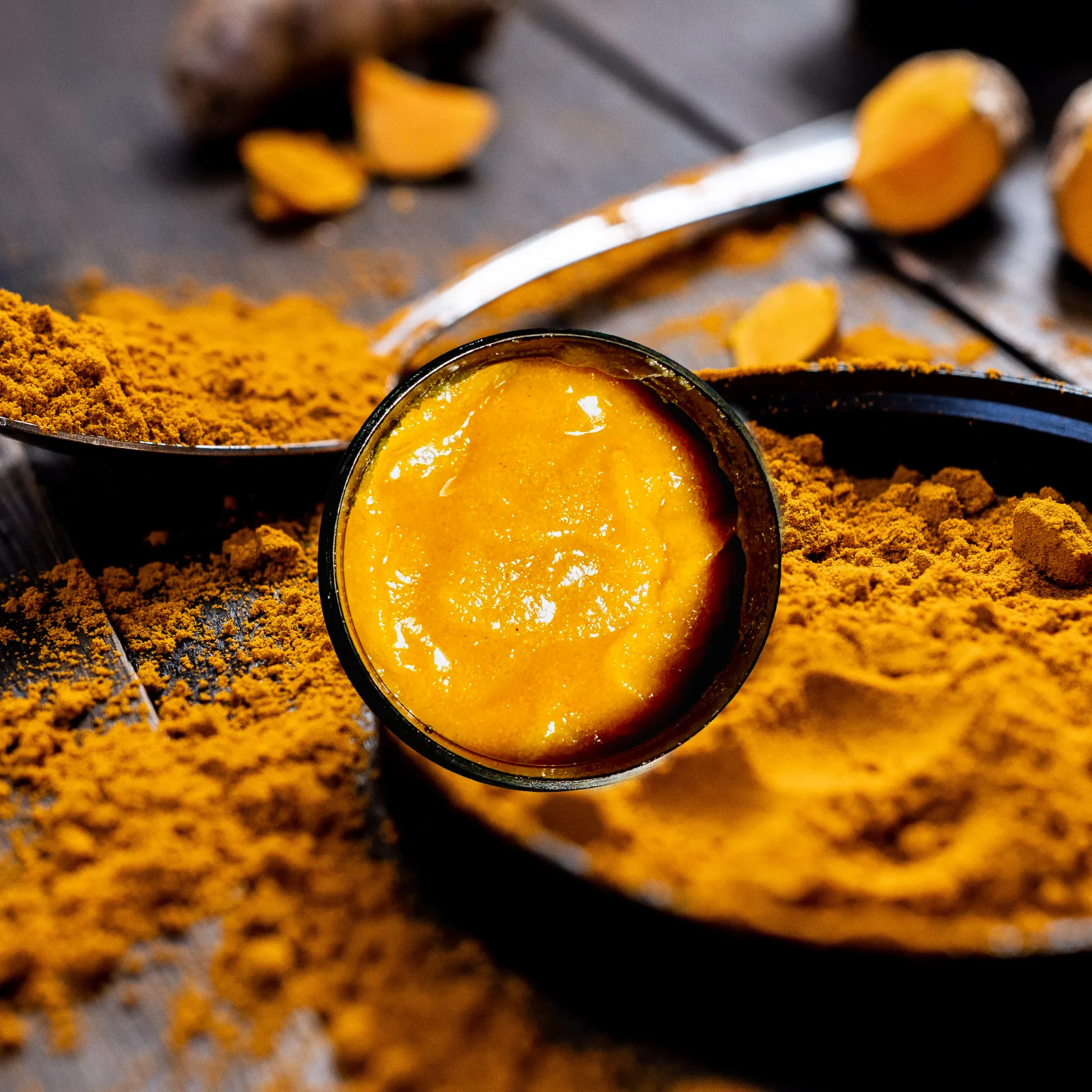 Turmeric and Honey Natural Whipped Shea Sugar Scrub Avocado Oil 4 oz