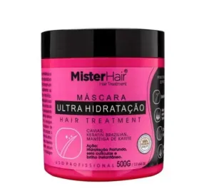 Ultra Hydration Brazilian Keratin Shea Caviar Treatment Mask 500g - Mister Hair