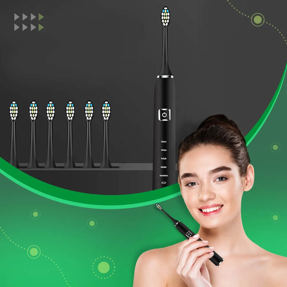 Ultrasonic Smart Electric Toothbrush