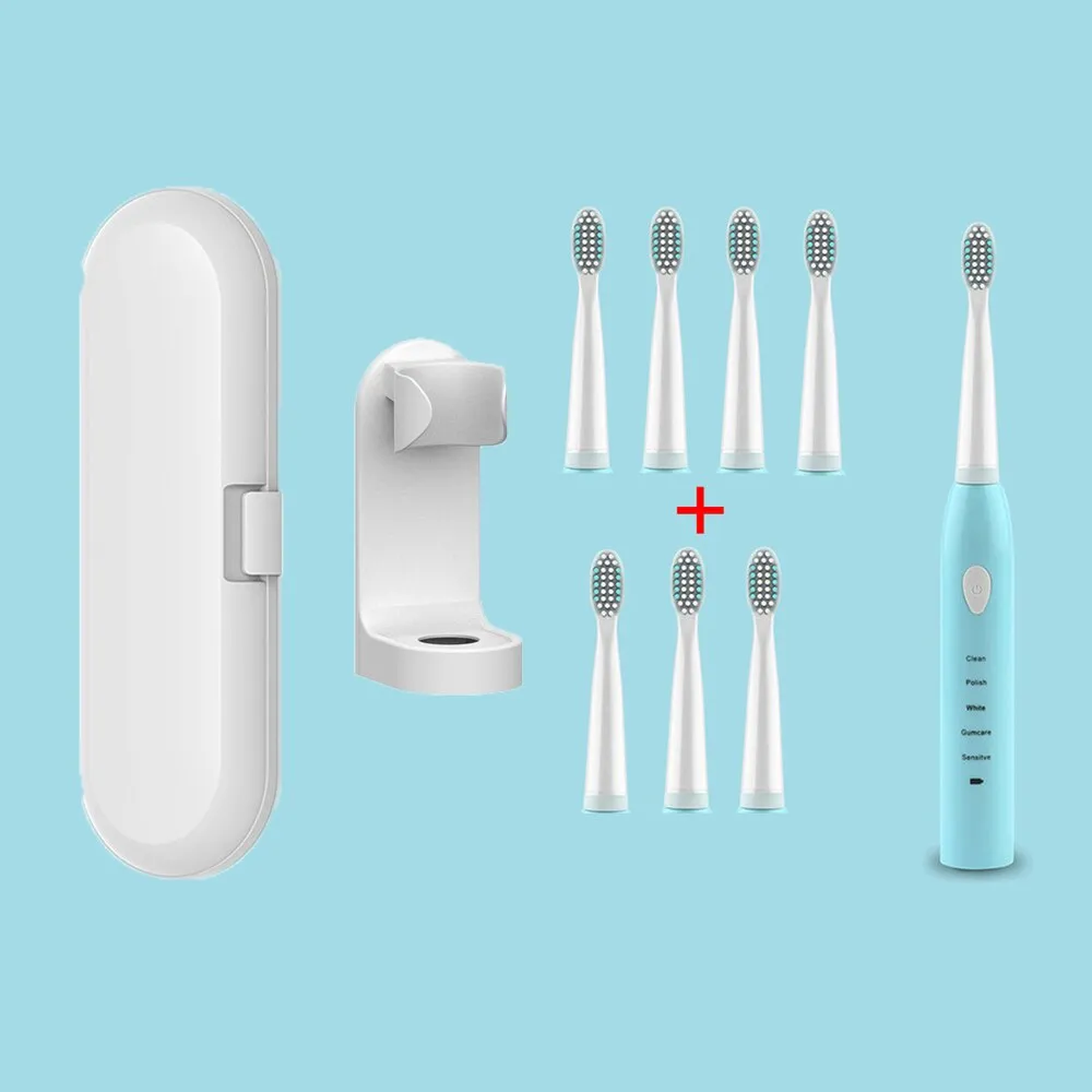 Ultrasonic Sonic Electric Toothbrush Rechargeable Tooth Brush Washable Electronic Whitening Teeth Brush Adult Timer JAVEMAY J110
