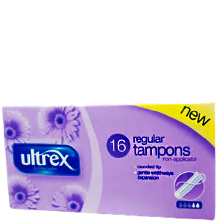 Ultrex Regular Tampons - 16 pcs
