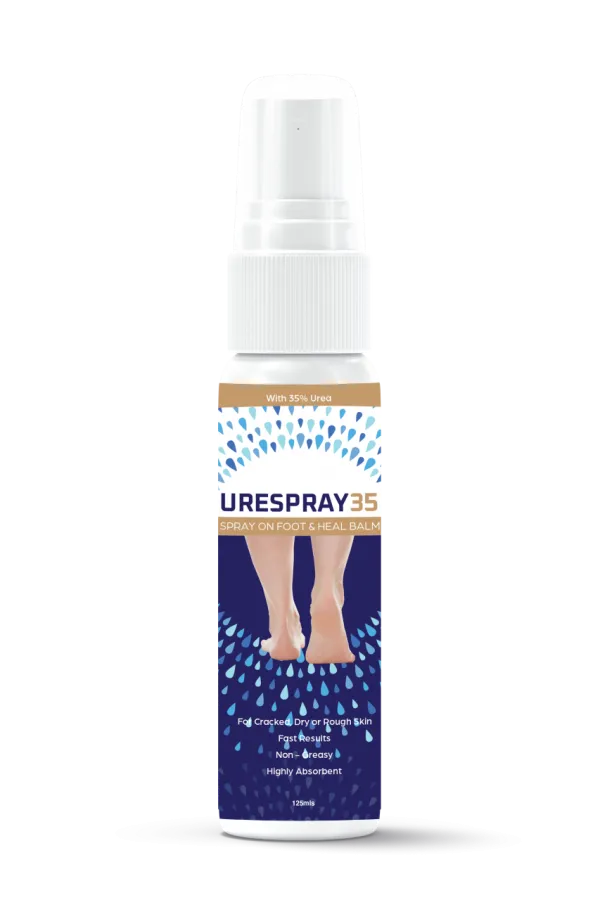 UreSpray Foot & Heel 35% Urea Spray 125ml x 80 (CARTON BULK BUY)